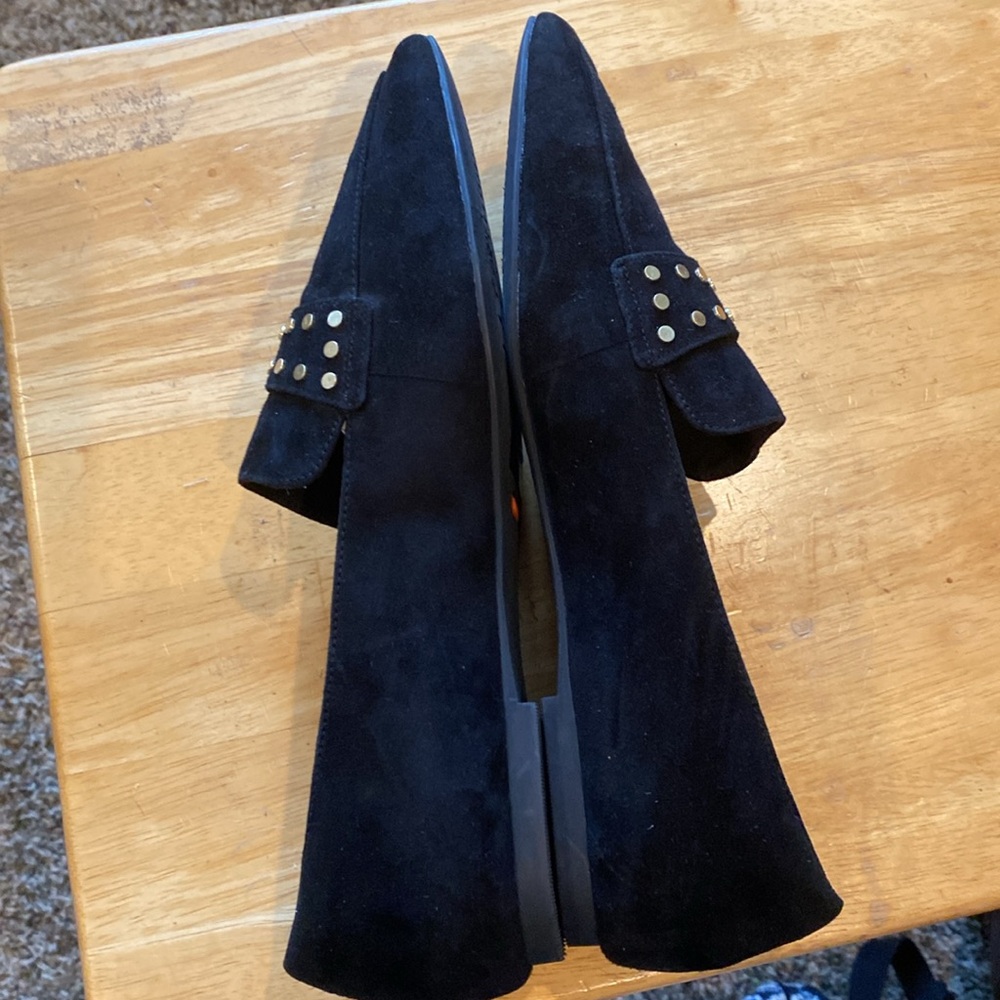 Rockport Total Motion Laylani Stud Keep Loafer Black Suede Size 10M ⭐️NEVER WORN - Picture 4 of 7